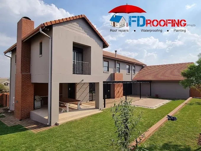 House with a newly tiled roof